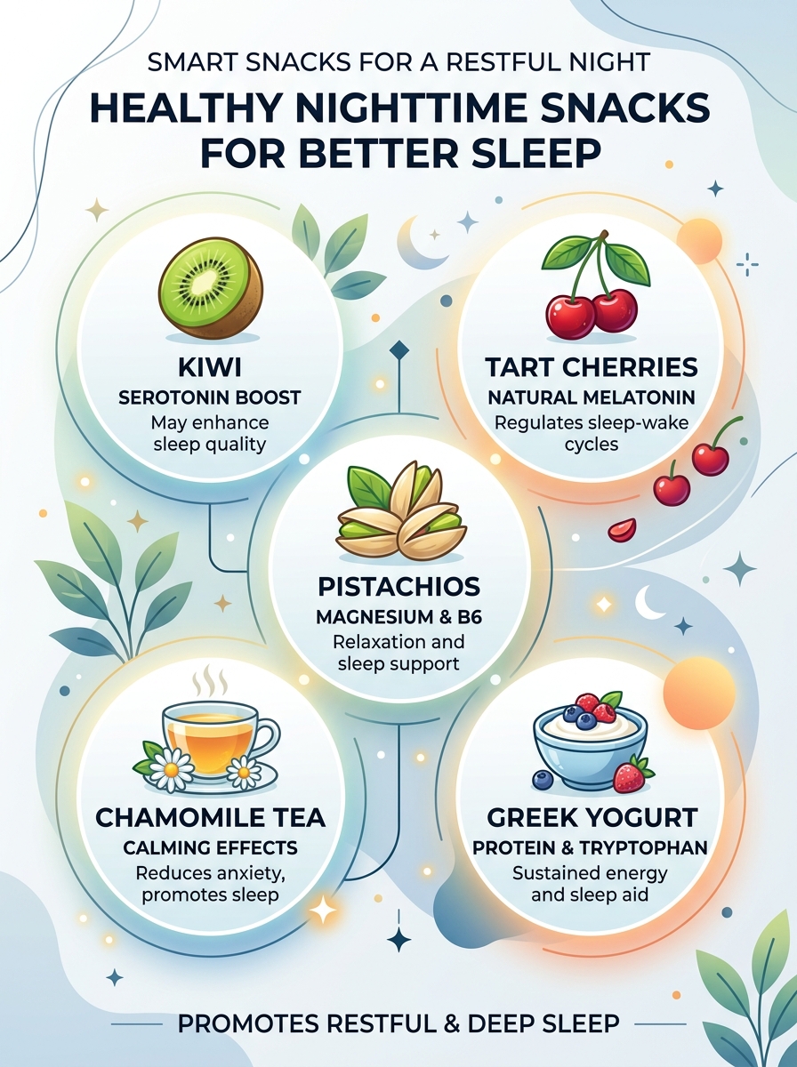 Read more about the article Nutrition and sleep – what can u snack on before going to bed