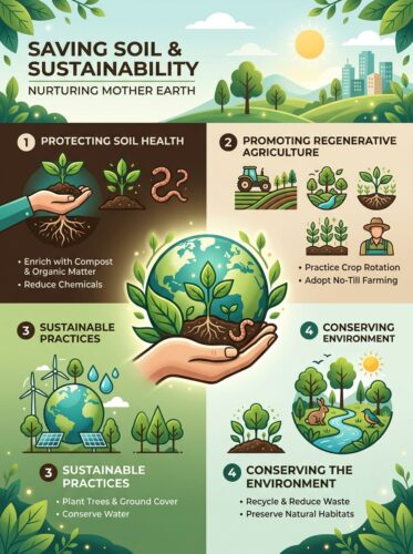 Soil – our mother earth lets nurture it